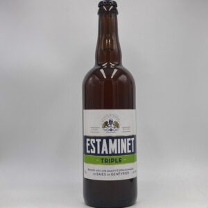 Bière Estaminet Triple 75cl – Image 1